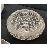 Assorted Vintage Cut/Pressed Glass and Crystal