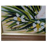 Pair of Framed Vintage Children Oil Paintings by Gohrowski