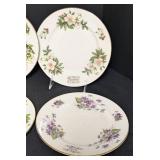 Partial Royal Grafton Flower of the Month Plates