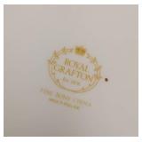 Partial Royal Grafton Flower of the Month Plates