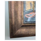 Gold Framed Venice Print by Bernhard Vogel