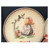 Vintage Hummel Plates and Ornaments