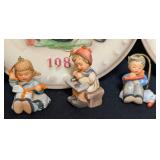 Vintage Hummel Plates and Ornaments