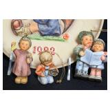 Vintage Hummel Plates and Ornaments