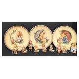 Vintage Hummel Plates and Ornaments