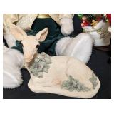 Variety of Decorative Santa Dolls and Figurines
