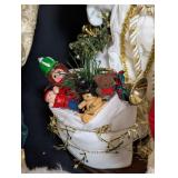 Variety of Decorative Santa Dolls and Figurines