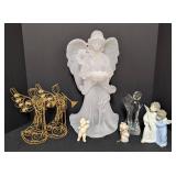 Assorted Holiday Angel Figurines