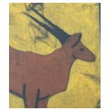 Small Framed Antelope Print