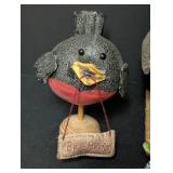Adorable Bird Figurines Including Murano Glass