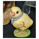 Adorable Bird Figurines Including Murano Glass