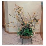 Large Faux Floral Arrangement