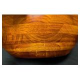 Large Wood Salad Bowl and Platter