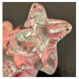 Pair of Art Glass Giraffe Figurines