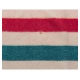 Vintage Hudson Bay 4 Point Wool Blanket