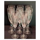 Cristal D’Arques Durand Champagne Flutes