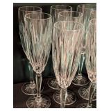 Cristal D’Arques Durand Champagne Flutes