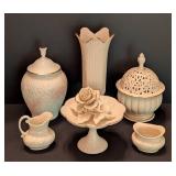 Assorted Lenox Porcelain Dishes and Decor
