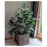Decorative Large Potted Faux Plant