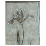 Large Gold Framed Iris Print by Bustamante