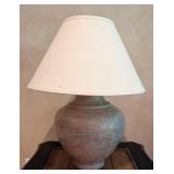Copper Urn Style Table Lamp