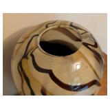Jozefina Krosno Poland Art Glass Astro Vase
