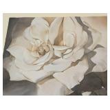 Large Framed Jeanne Bonine Rose Print