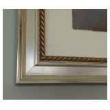 Large Framed Jeanne Bonine Rose Print
