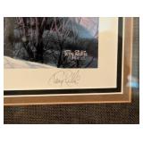 Framed Terry Redlin the Sharing Season Print