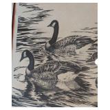 Signed Canadian Geese Print