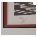 Signed Canadian Geese Print