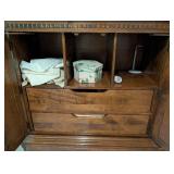 Vintage Ethan Allen Maple and Birch Armoire