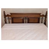 Vintage Wood Full Size Bed Frame