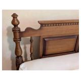 Vintage Wood Full Size Bed Frame