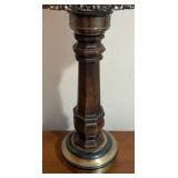 Vintage Brass and Milk Glass Table Lamp