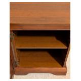 Wood Storage Side Table