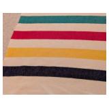 Vintage Hudson Bay 4 Point Wool Blanket