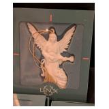 Assorted Lenox Porcelain Christmas Ornaments