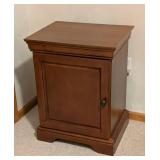 Wood Storage Side Table