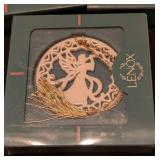 Assorted Lenox Porcelain Christmas Ornaments