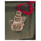 Pair of Marquis Waterford Crystal Ornaments