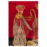 Gorham Crystal Nativity Set