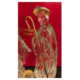 Gorham Crystal Nativity Set