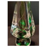 Vintage Green Murano Glass Christmas Tree