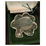 Galloway Crystal Shamrock Ornaments