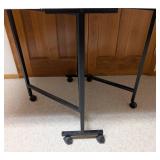 White Drop Leaf Work Table