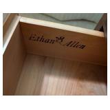 Pair of Ethan Allen Maple and Birch Nightstands