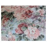 Floral Print Upholstered Armchair