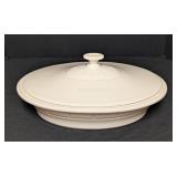 Le Creuset White Oval Stoneware Covered Baking Dish