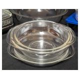 Pyrex Baking Dishes and Bowl